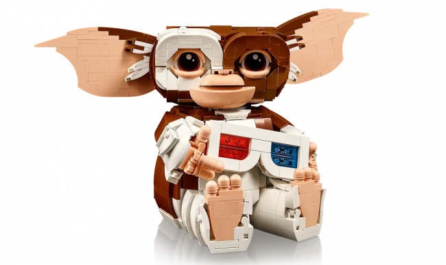 Η LEGO γιορτάζει τα Gremlins του Joe Dante με ένα σετ Gizmo που ποζάρει