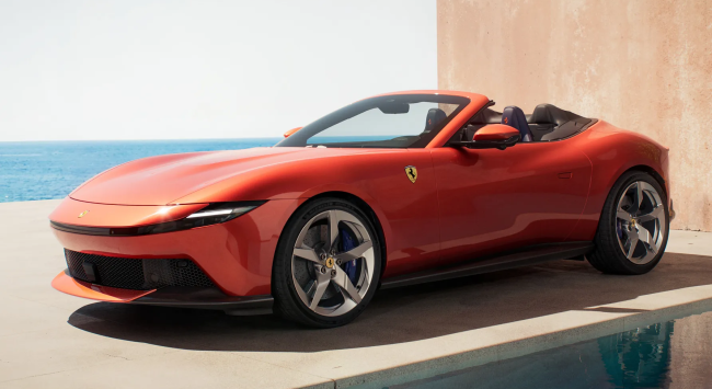 Εδώ είναι η πρώτη σας ματιά στη Ferrari Amalfi Spider