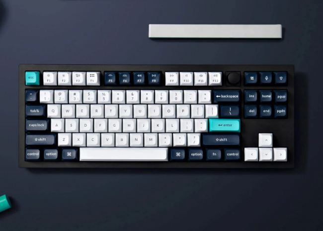 Keychron Q3 Max QMK / VIA ασύρματο προσαρμοσμένο πληκτρολόγιο (Gateron Jupiter Banana)