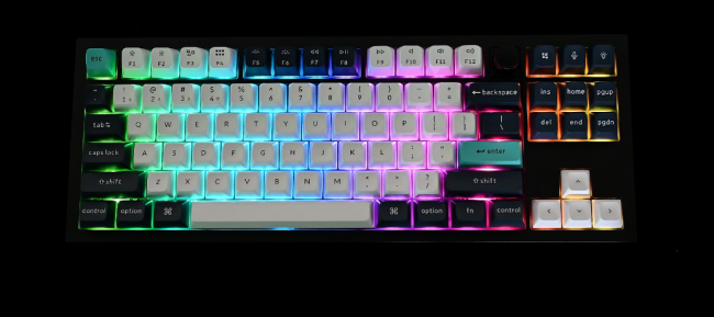 Keychron Q3 Max QMK / VIA ασύρματο προσαρμοσμένο πληκτρολόγιο (Gateron Jupiter Banana)