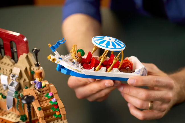 Η Lego αποκαλύπτει το εργοστάσιο σοκολάτας του Willy Wonka