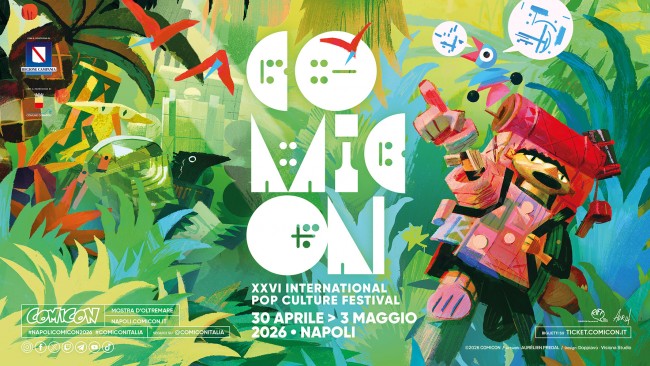 Το 26ο Comicon Napoli ξεκινά αύριο και το Gamereactor θα είναι επίσημος διεθνής συνεργάτης μέσων ενημέρωσης φέτος