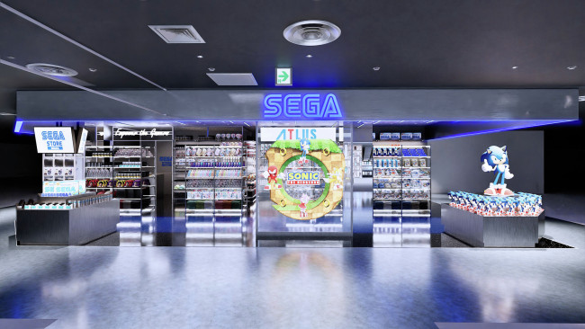Sega ανοίγει ένα νέο flagship store στην Οσάκα με αποκλειστικά εμπορεύματα