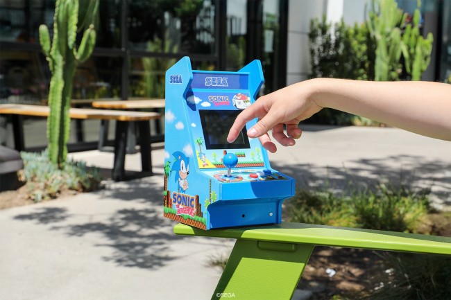 Η Sega και η MyArcade ανακοινώνουν δύο μηχανές Sonic mini Arcade