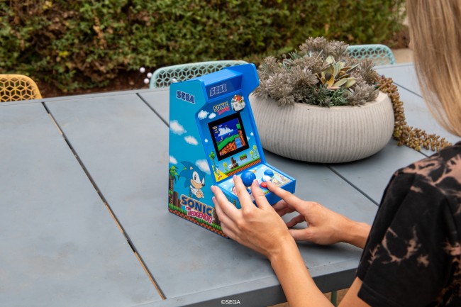 Η Sega και η MyArcade ανακοινώνουν δύο μηχανές Sonic mini Arcade