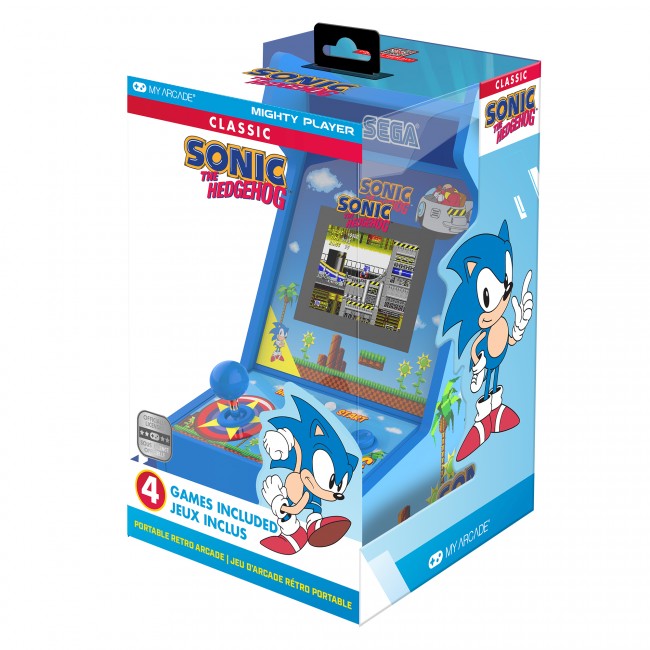 Η Sega και η MyArcade ανακοινώνουν δύο μηχανές Sonic mini Arcade