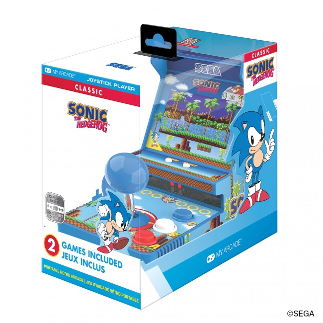 Η Sega και η MyArcade ανακοινώνουν δύο μηχανές Sonic mini Arcade