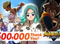 &Mu;&iota;&alpha; &alpha;&nu;ά&sigma;&alpha; &phi;&rho;έ&sigma;&kappa;&omicron;&upsilon; &alpha;έ&rho;&alpha; &gamma;&iota;&alpha; &tau;&omicron; Level-5 &mu;&epsilon; Inazuma Eleven: Victory Road, &tau;&omicron; &omicron;&pi;&omicron;ί&omicron; έ&chi;&epsilon;&iota; &pi;&omicron;&upsilon;&lambda;ή&sigma;&epsilon;&iota; 500.000 &mu;&omicron;&nu;ά&delta;&epsilon;&sigmaf;
