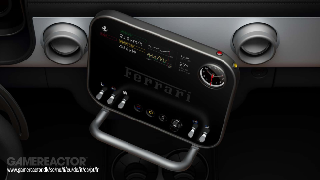Η Ferrari αποκαλύπτει το εσωτερικό στο πρώτο της EV