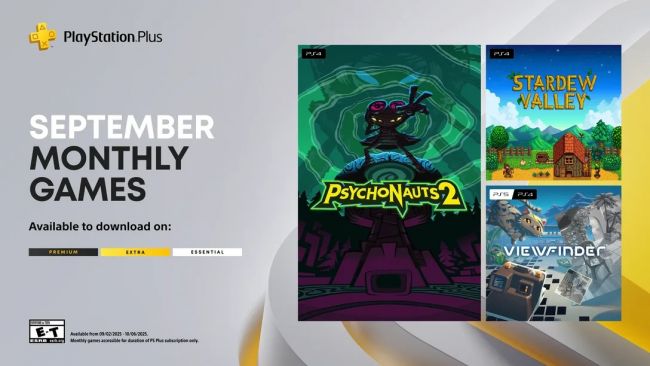 Τα Psychonauts 2, Viewfinder και Stardew Valley είναι δωρεάν με το PlayStation Plus τον Σεπτέμβριο