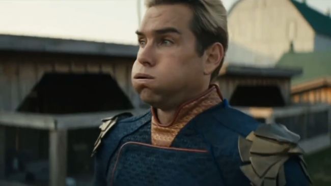 Ο Superman αντιμετωπίζει τον Homelander στο εξώφυλλο της παραλλαγής για το DC K.O.: Boss Battle #1