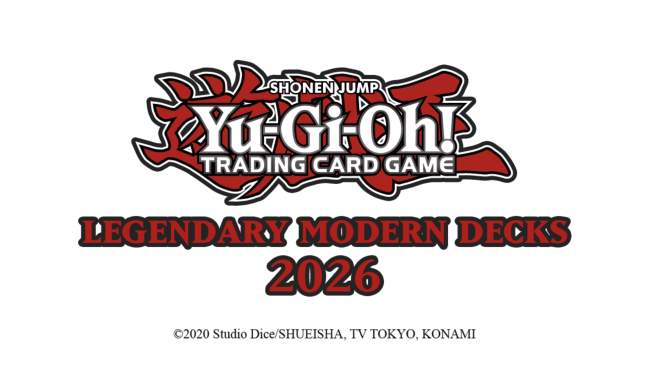 Το Yu-Gi-Oh! TCG σάς επιτρέπει να ετοιμάζετε το τουρνουά πιο γρήγορα από ποτέ με τα νέα Legendary Modern Decks