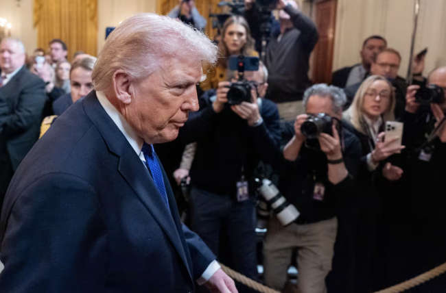 Ο Τραμπ λέει ότι ο πόλεμος στο Ιράν θα μπορούσε να διαρκέσει «τέσσερις έως πέντε εβδομάδες»