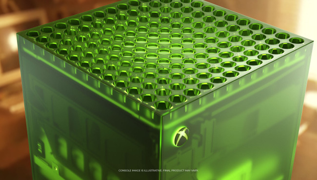 Η Microsoft αποτίει φόρο τιμής στο αρχικό Xbox με ένα διαφανές πράσινο Series X