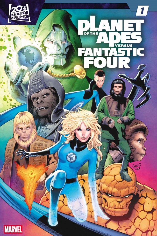 Οι Fantastic Four εγκλωβίζονται στον Πλανήτη των Πιθήκων σε νέο κωμικό crossover