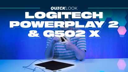 Logitech PowerPlay 2 and G502 X (Quick Look) - Ποτέ μην ξεμείνετε από χυμό