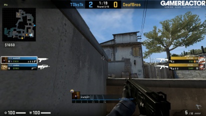 CSGO: Gamereactor 2v2 &Phi;&epsilon;&beta;&rho;&omicron;&upsilon;ά&rho;&iota;&omicron;&sigmaf; &tau;&omicron;&upsilon;&rho;&nu;&omicron;&upsilon;ά - DeafBros vs T0ks1k &sigma;&tau;&eta;&nu; &kappa;ό&lambda;&alpha;&sigma;&eta;