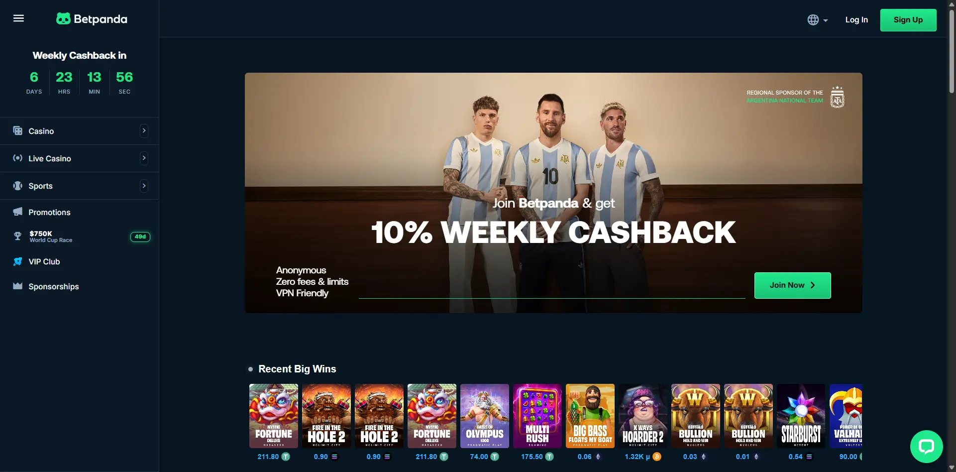 Betpanda screenshot