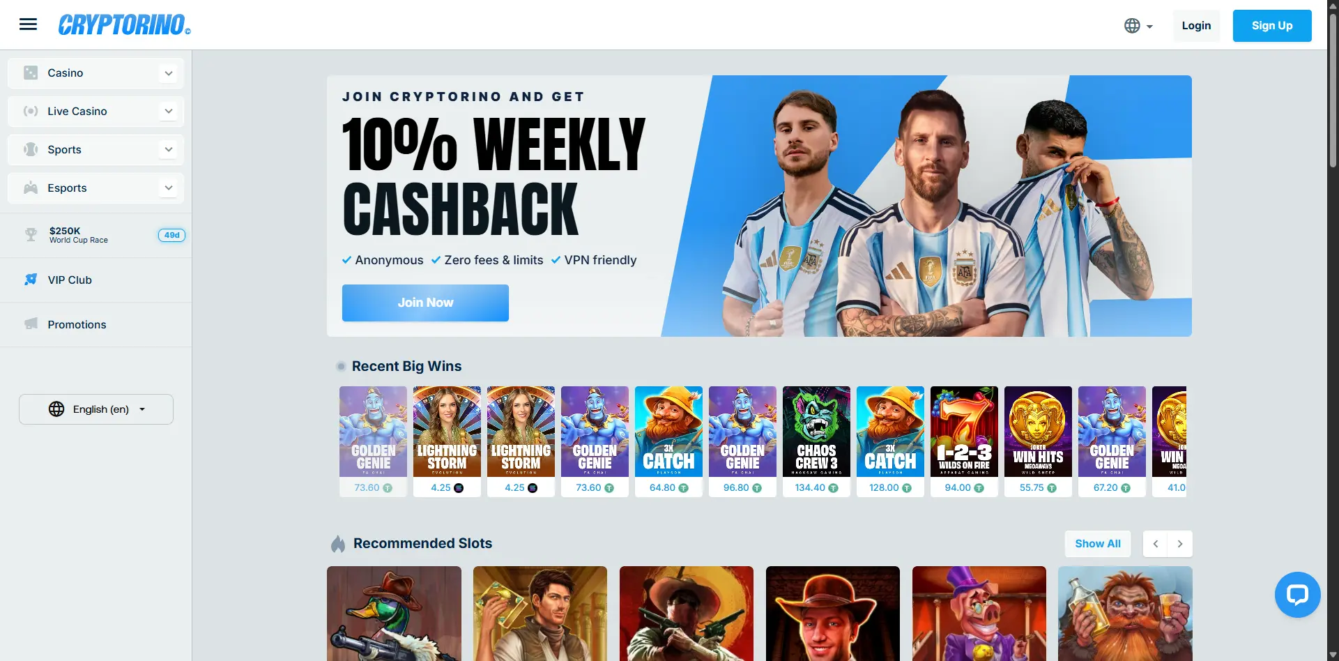 Cryptorino screenshot