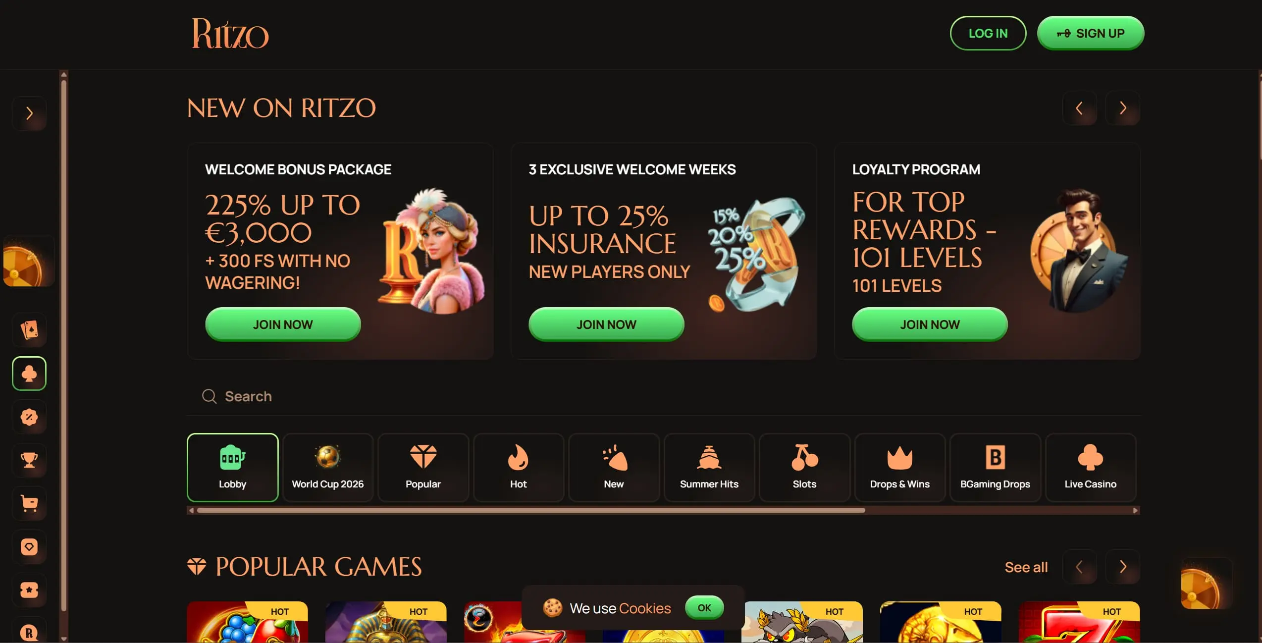 Ritzo screenshot